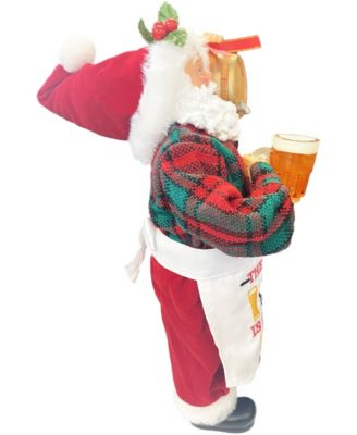 12" The Best Beer Santa Claus Figurine