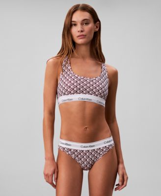 Women's Icon Cotton Unlined Racerback Bralette QF8493