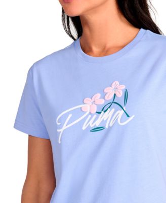 Women's Bloomed Floral Graphic T-Shirt