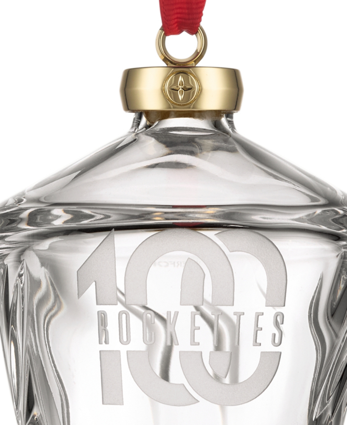 Waterford Crystal Rockettes Bauble Ornament In Transparent