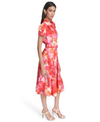 Women's Tulip Printed Dress