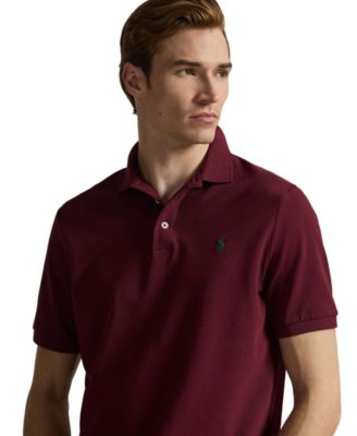Men's Classic-Fit Stretch Mesh Polo Shirt