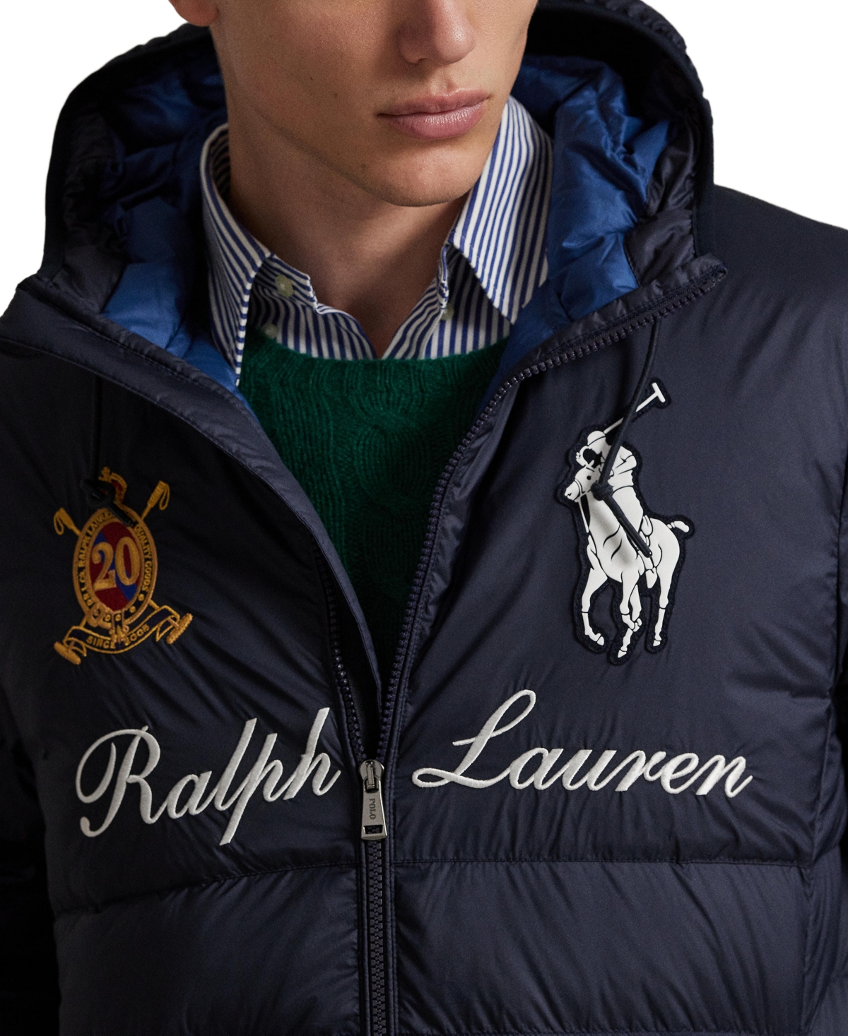 Polo Ralph Lauren Men's Colden Big Pony 20th Anniversary Embroidered Jacket