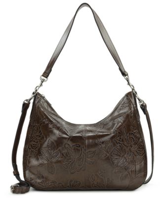 Athani Bark Leaves Large Shoulder Handbag