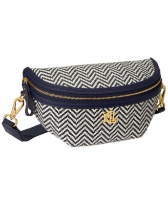 Herringbone Woven Marcy Belt Bag 