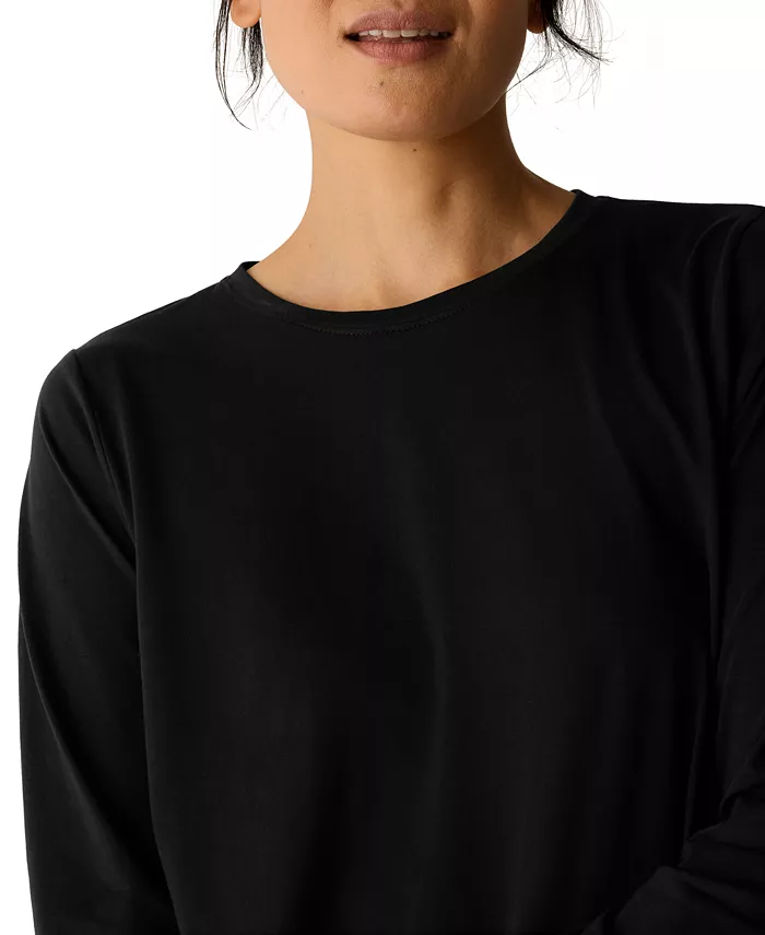 Women's Round Neck Long-Sleeve Top - thumbnail 7