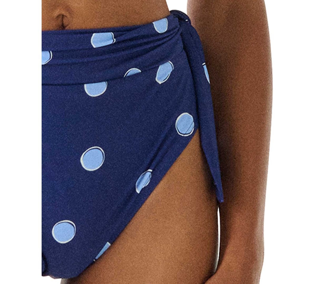 Kate Spade Women's High Waist Swim Bottoms In Blue