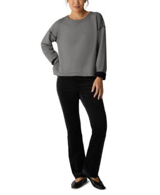 Women's Round Neck Reversible Top