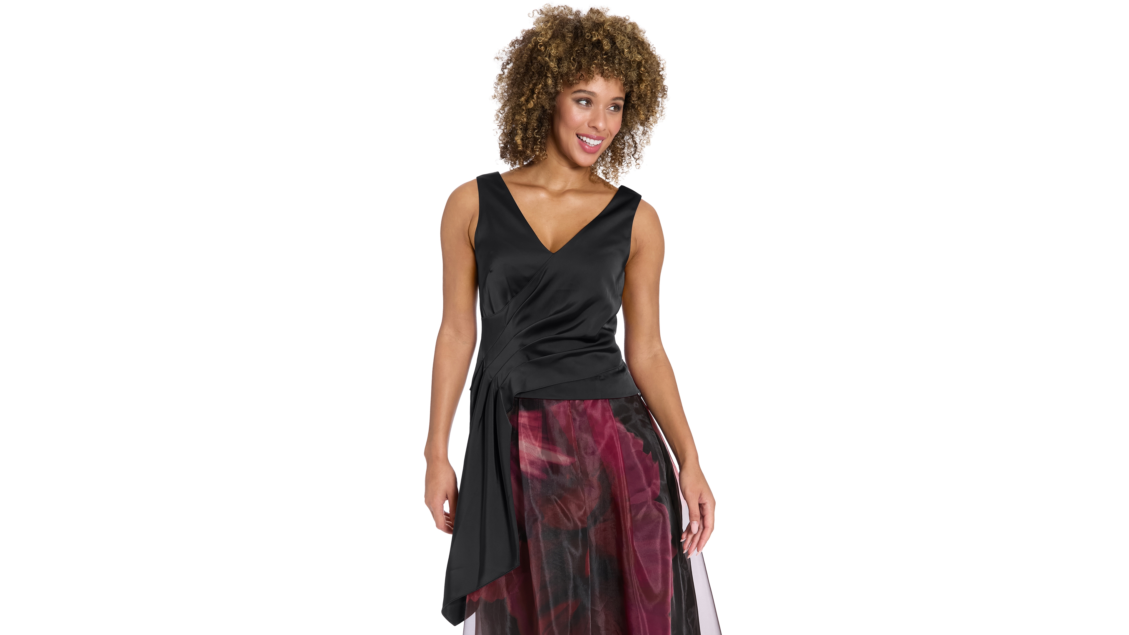Muse Women's V-Neck Sleeveless Top