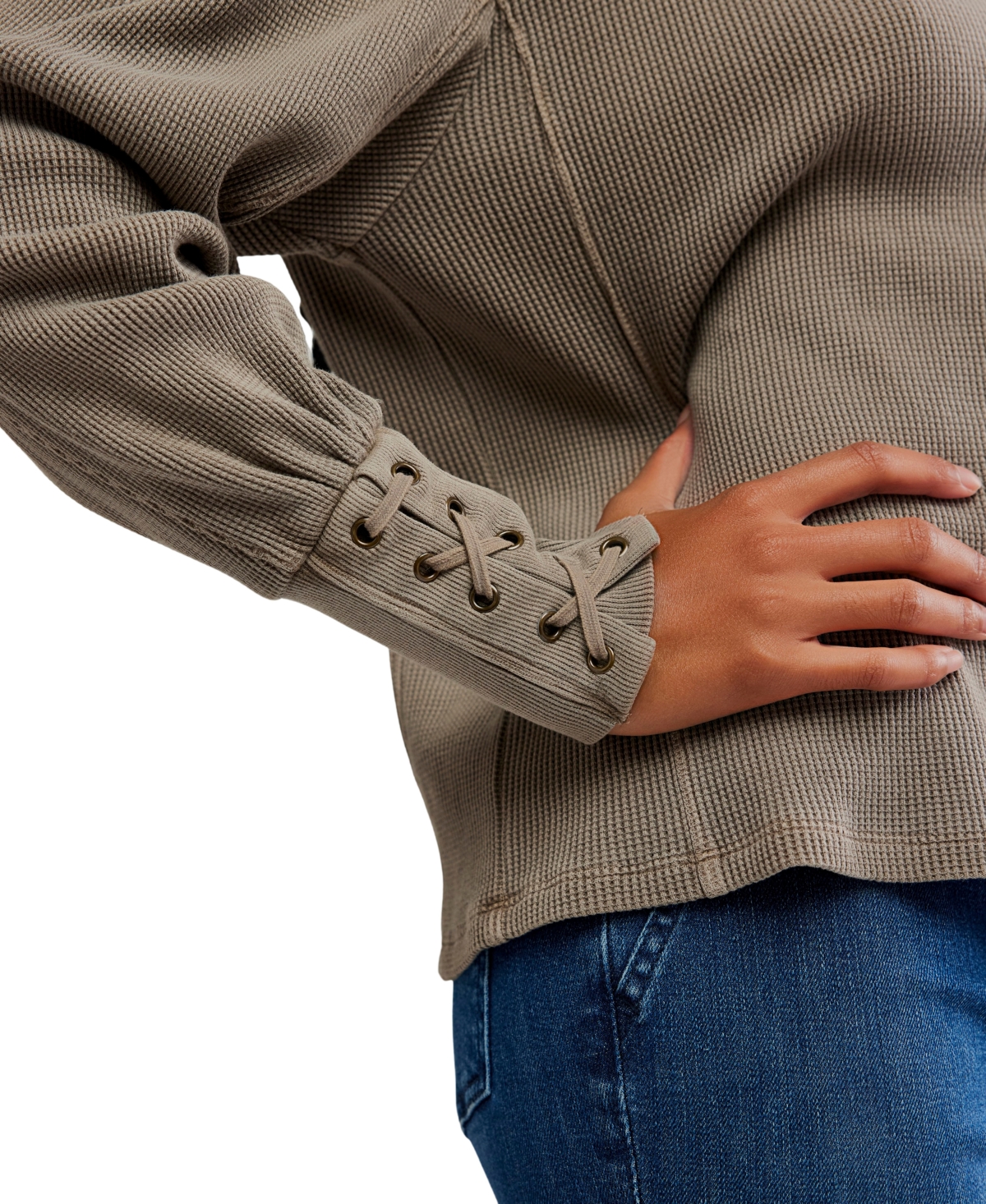 Free People Women's Lapis Long-Sleeve Top