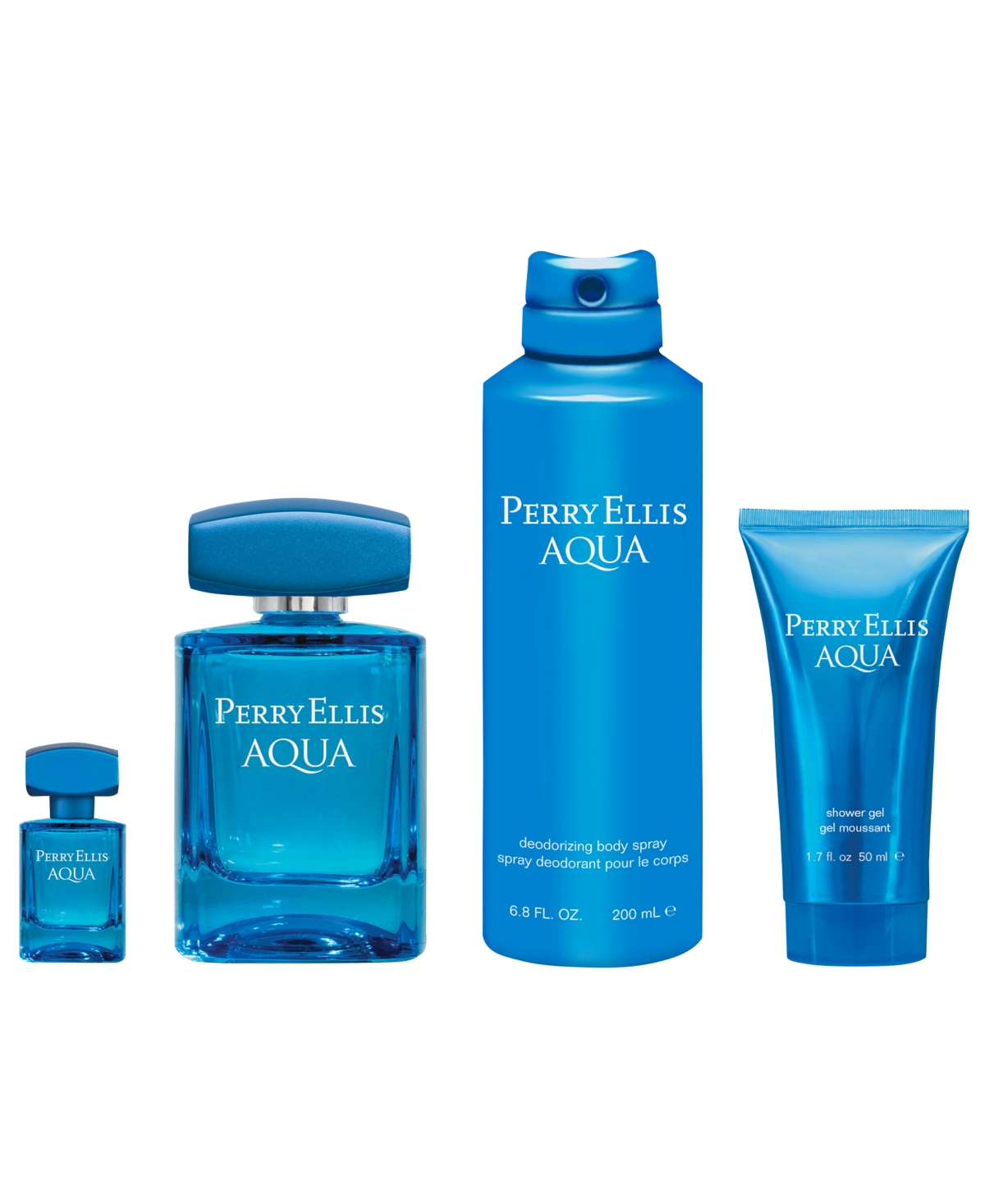 Perry Ellis Men's Aqua Gift Set In In Assorted