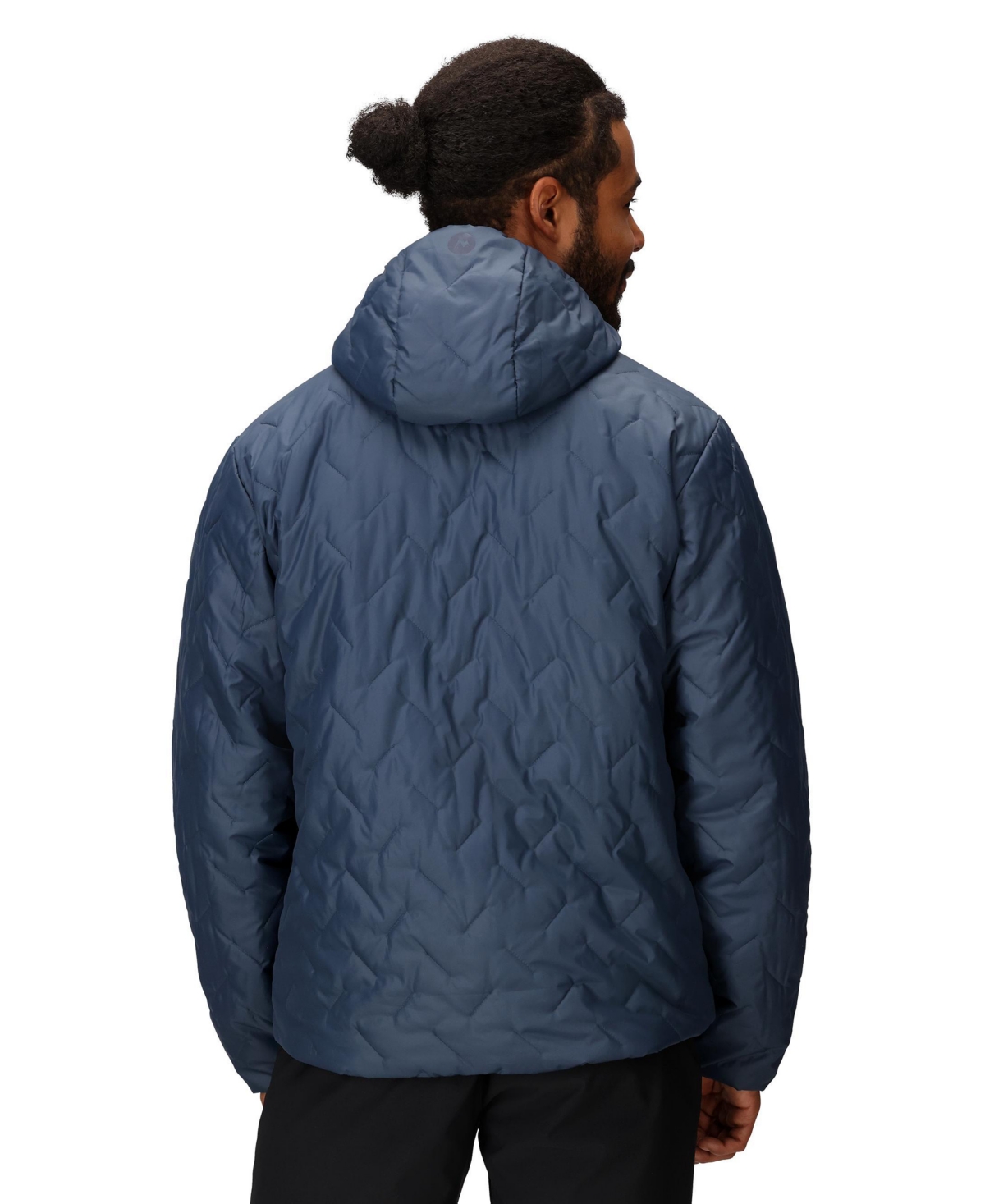 Marmot Men's Monoquilt Hooded Jacket In Blue