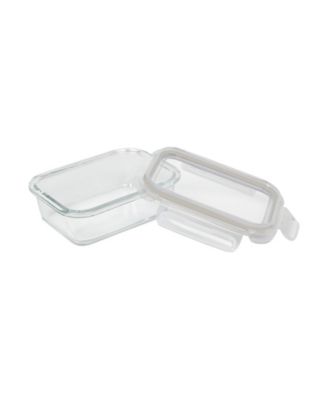 Rectangular 3-Pack Glass Food Storage Set