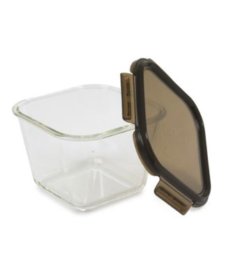 Set of 2 XL Glass Food Storage Set