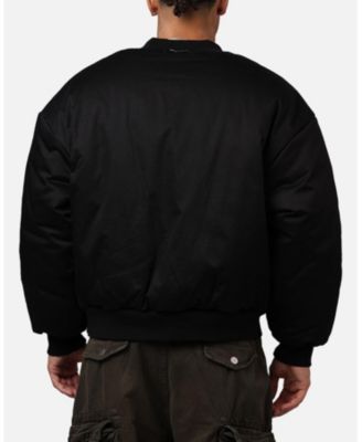 Men's Oversized Cropped Bomber