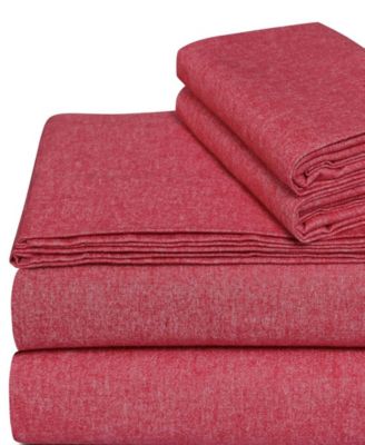 Portuguese Cotton 4-Pc. Extra Deep Pocket Sheet Set, King