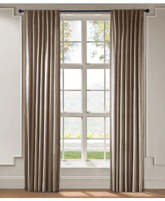 Adair Solid Velvet Curtain