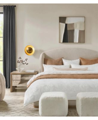 Anson Textured Curtain - Charcoal