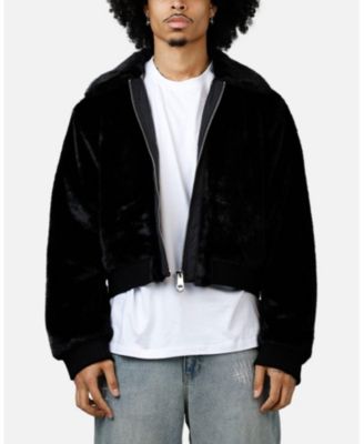 Men's Night Wolf Faux Jacket