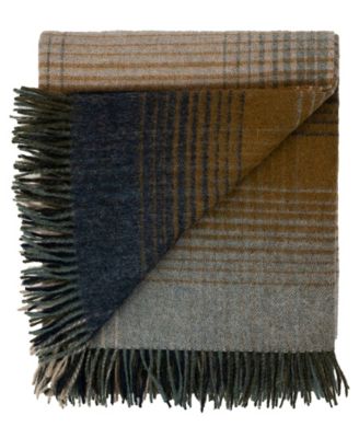 Highland Tweeds Shetland Lambswool Throw, 55 " x 72"