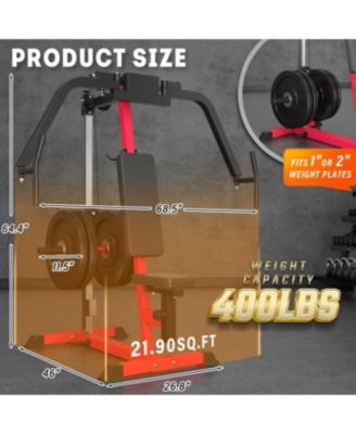 Chest Fly Machine, PEC Deck Fly and Reverse Delt Machine, 450lbs Adjustable Upper Body Workout Equipment for Home Gym
