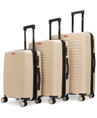 Excavator 3-Pc. Expandable Hardside Spinner Luggage Set
