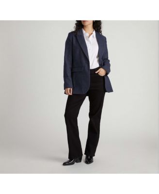Women's Denim Look Blazer