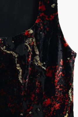 Women's Devore strap dress