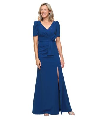 Women's Surplice V-Neck Gown