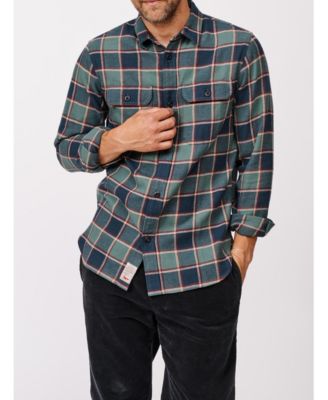 Men's Crowle Button Up Flannel Shirt