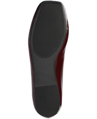 Women's Zimia Buckle Square Toe Ballet Flats