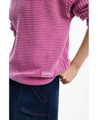 Women's Embroidered knit sweater