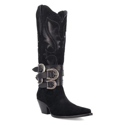 Women's Buck Wild  Suede Leather  Western Style Boot