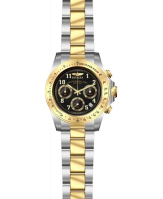 Men's 17027 Speedway Quartz Chronograph Black Dial Watch