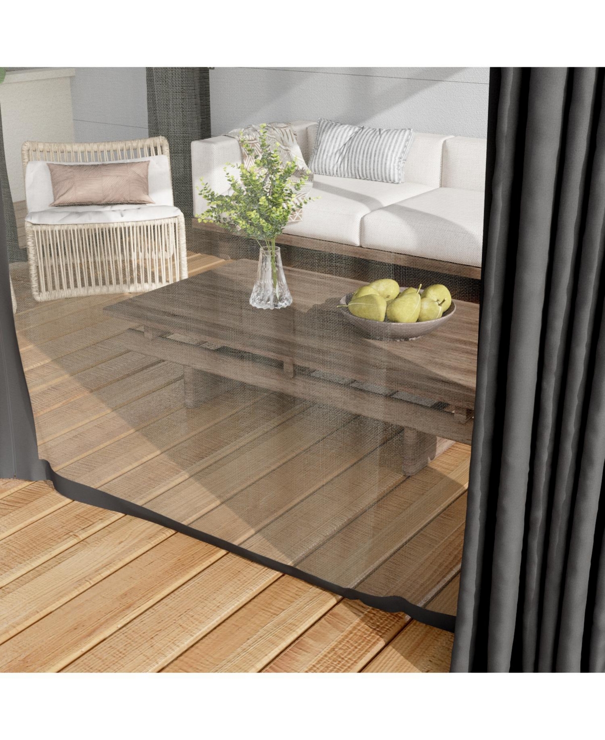 Homsee 10x12 Ft Aluminum Frame Sloped Galvanized Steel Roof Wall Mounted Gazebo Umbrellas & Canopies & Awnings