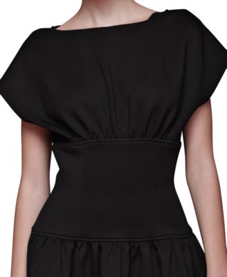 Women's Drop-Waist Mini Dress