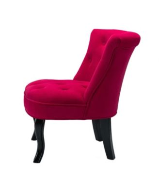 Upholstered Paolino Accent Chair with Button-tufted Back