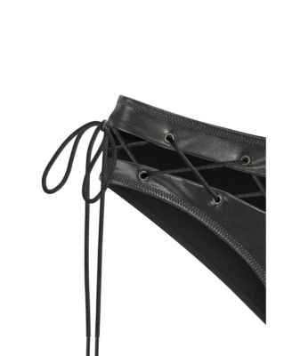 Women's Bikini Brief Lace-Up Style