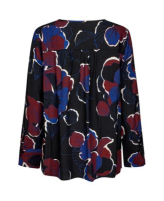 Women's Belsanu Round Neck Long Sleeve Blouse