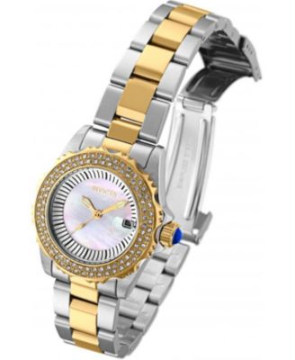 Women's 28443 Angel Quartz 3 Hand White Dial Watch
