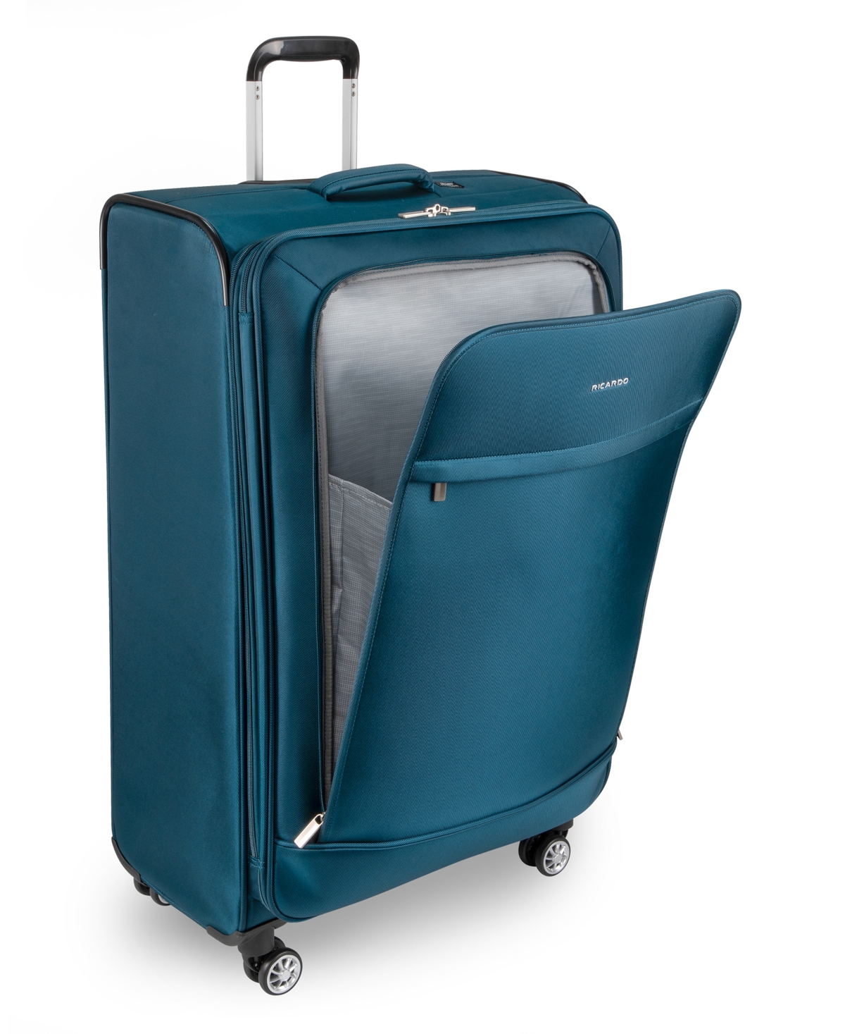 Ricardo Torrance Softside 30" Large Check-in Spinner Suitcase In Blue
