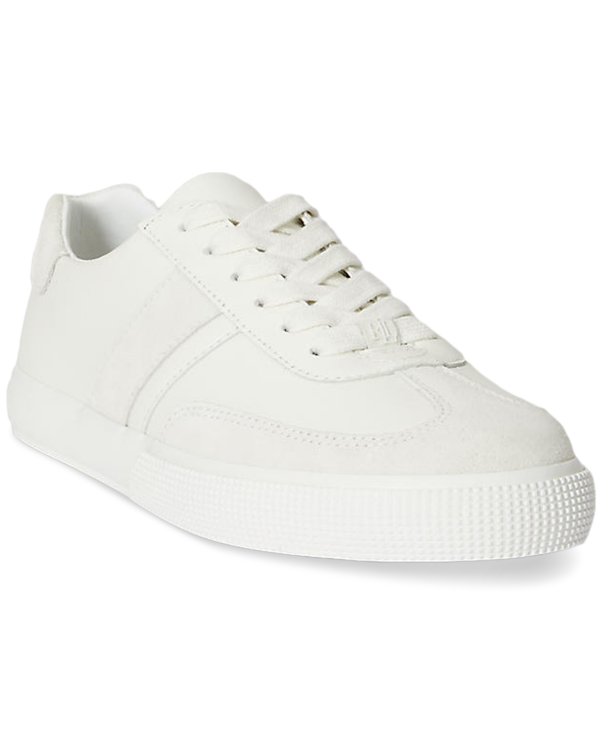 Ralph Lauren Women's Braylee Round Toe Sneakers In White