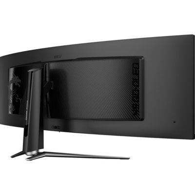 MPG 491CQPX QD-OLED 49" 32:9 DQHD 240Hz Curved OLED HDR Gaming Monitor, Metallic Black