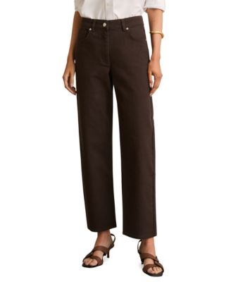 Women's Selin Mid-Rise Straight-Leg Jeans