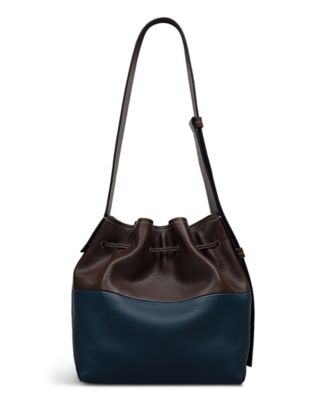 York Mews Small Drawstring Shoulder Bag