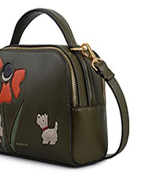 Floribunda Mini Zip Top Crossbody Bag