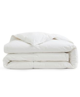 Cotton Medium Warmth Goose Feather Fiber Comforter, King