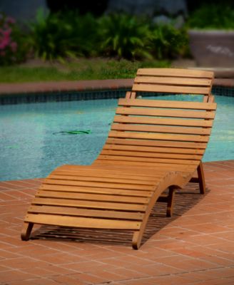 Selvin Outdoor Chaise Lounge