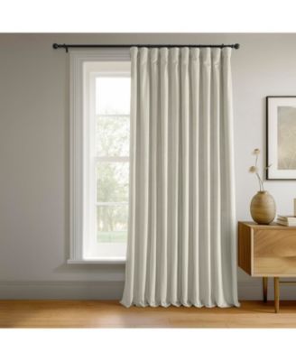 Signature Extra Wide Velvet Blackout Curtain