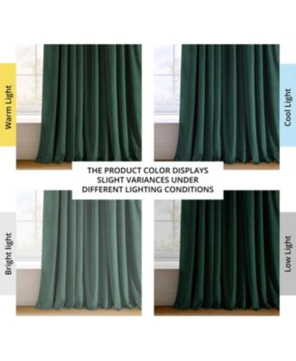 Signature Velvet Blackout Curtain